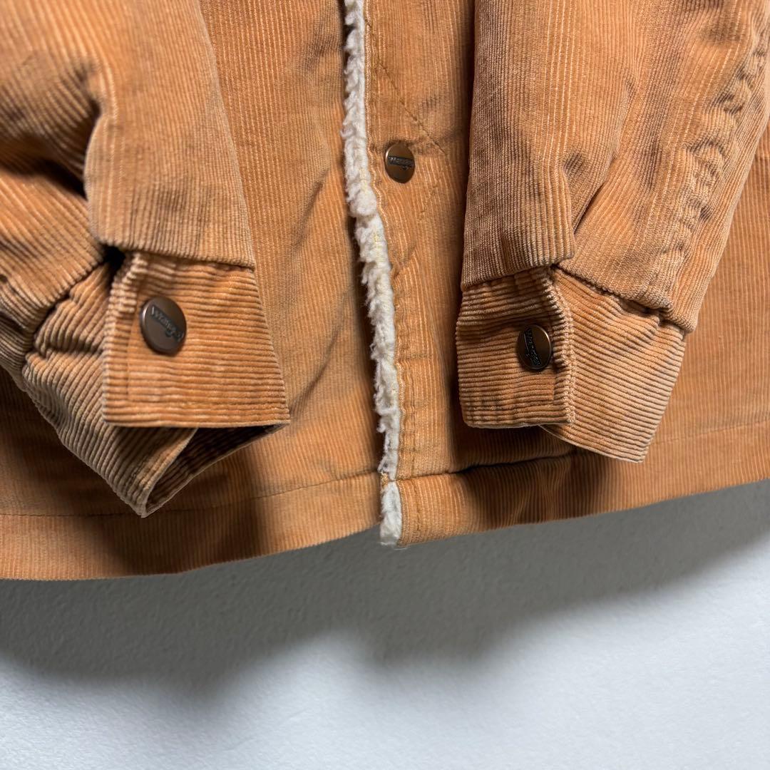 希少 美品 70s Wrangler USA ランチコート オレンジ L