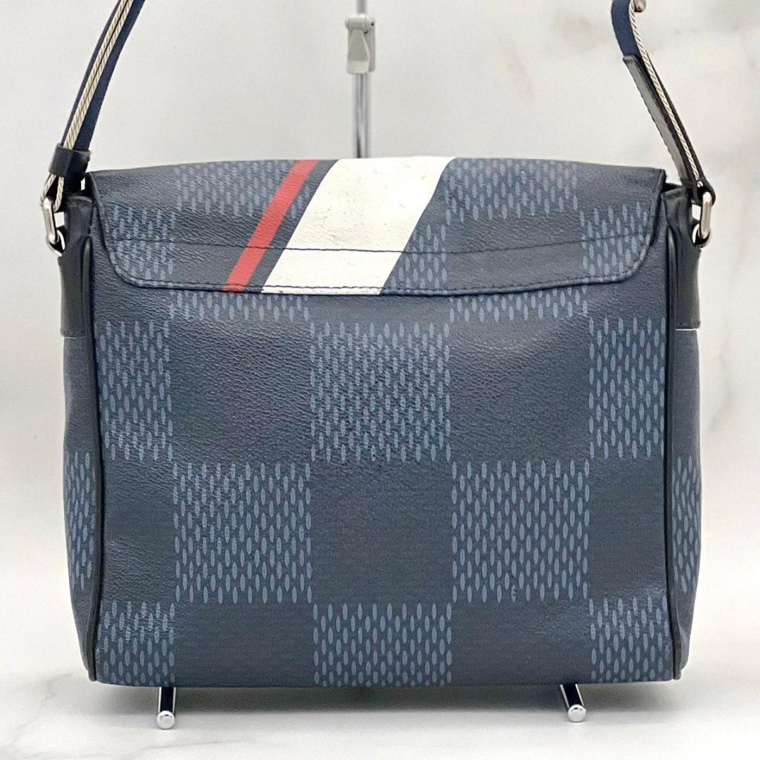 限定♪ ルイヴィトン ダミエ ラティテュード ディストリクトPM ショルダー 黒