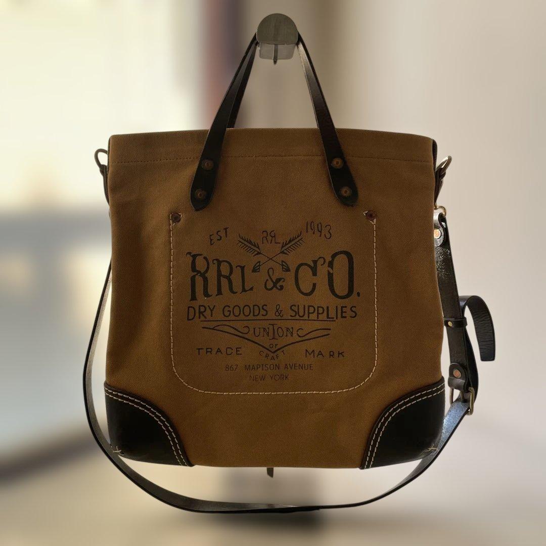 RRL 2WAY トート ショルダー ダブルアールエル ラルフローレン