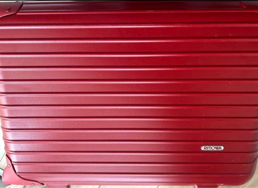 【RIMOWAリモワ】サルサ/2輪/35L 廃盤レア レッド 機内持ち込み可