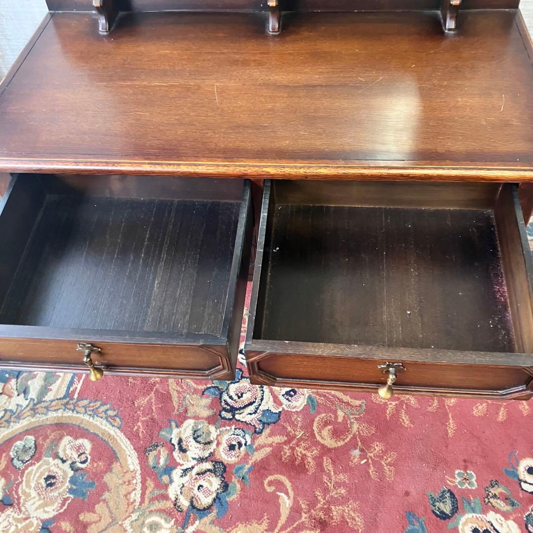 アンティーク レプリカオブマスターピース コスメティックテーブル 木製ドレッサー