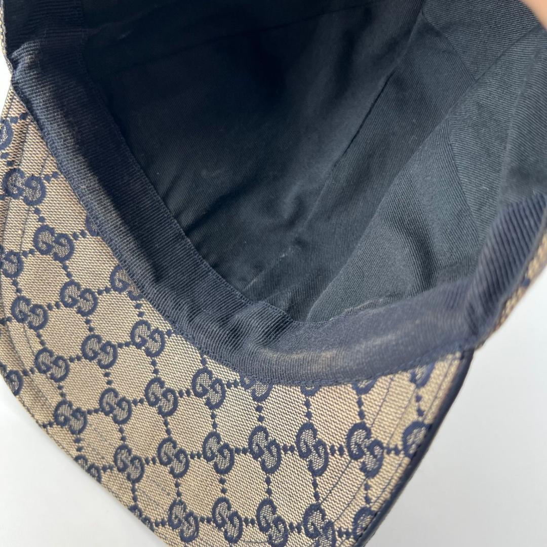 良品✨Y2K GUCCI GGパターン GGキャンバス ベースボールキャップ