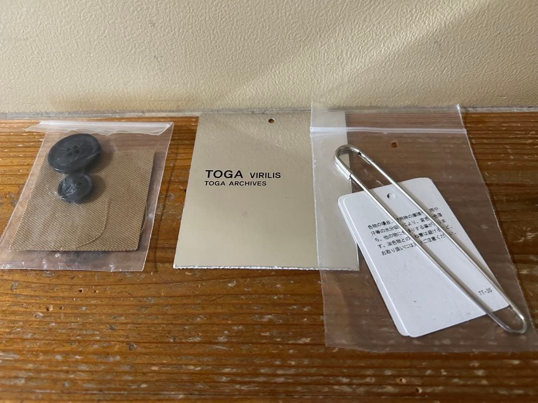 TOGA VIRILIS ダブルチェスターコート　サイズS