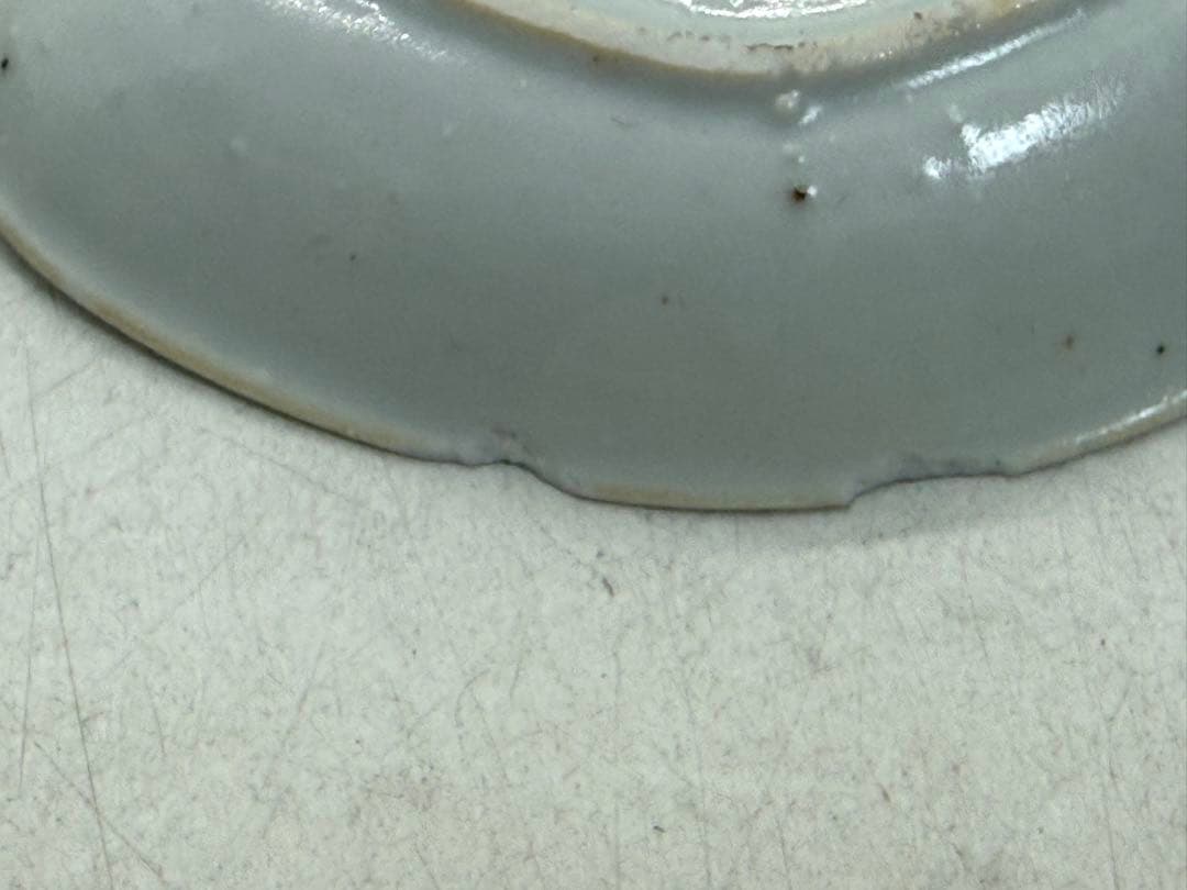 時代　白磁　菱形小皿7点　豆皿　送料込み260131