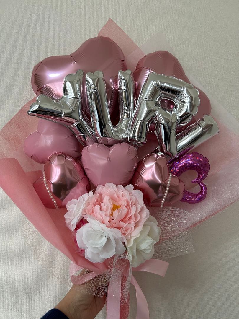 2026年　卒業式　バルーン　花束　ブーケ　プレゼント　友達　アルファベット