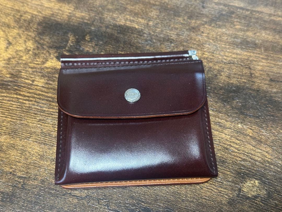 GANZOコードバン小銭入れ付きマネークリップ