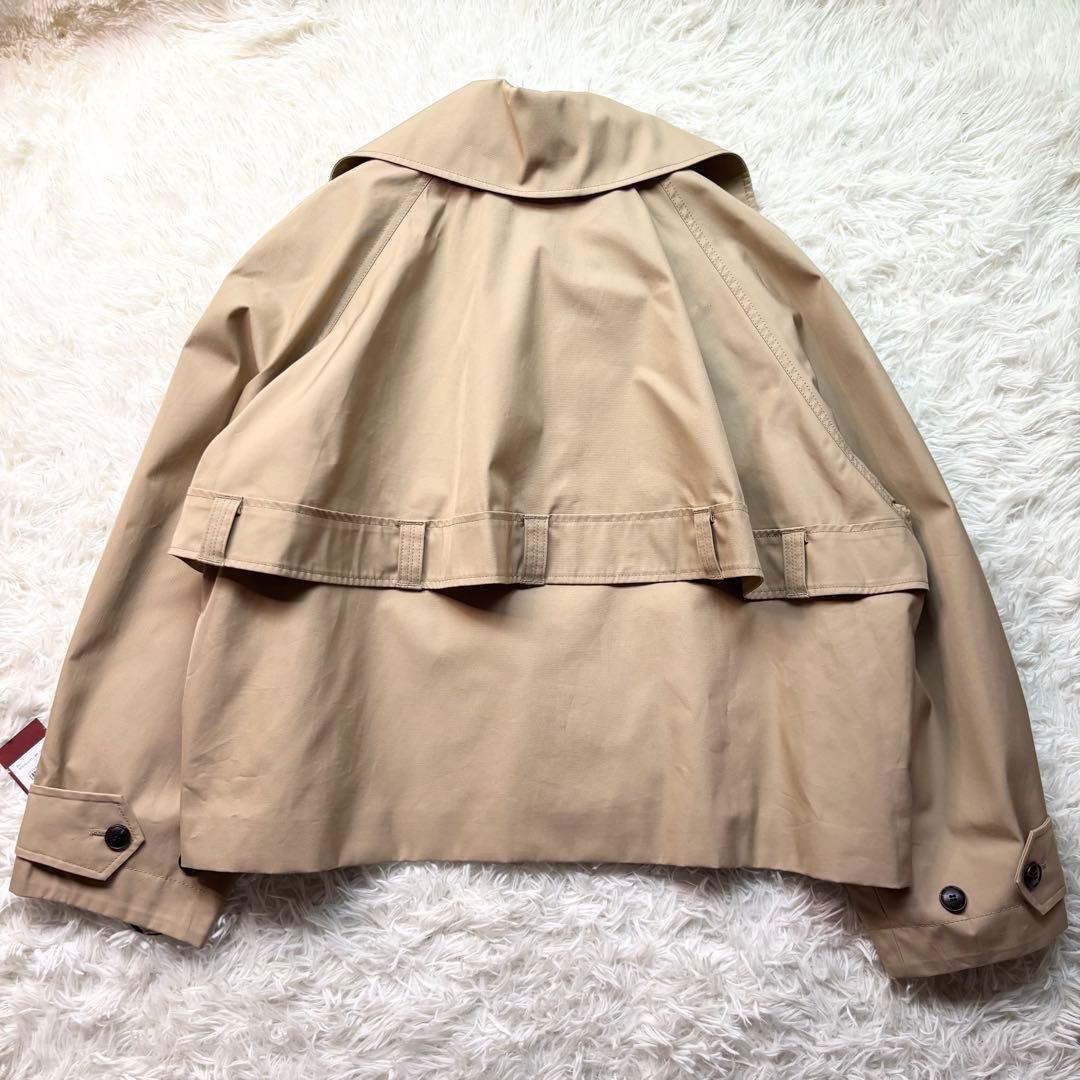 25年新作新品✨ CREDONA ペンネ ショートトレンチ コート　0