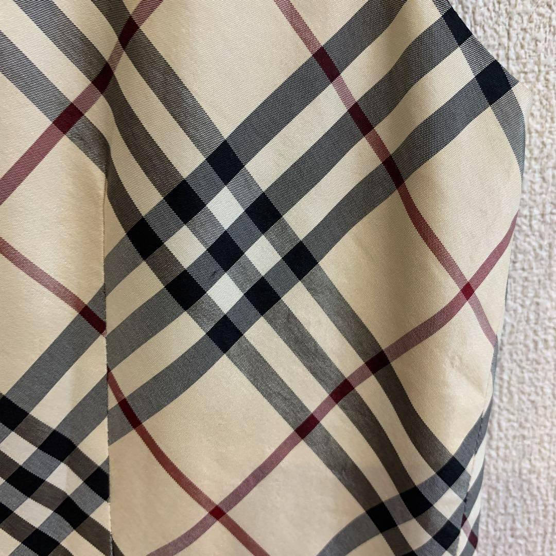 バーバリーロンドン ノヴァチェック 大人の方も セレブ 高級 バイカラー レア