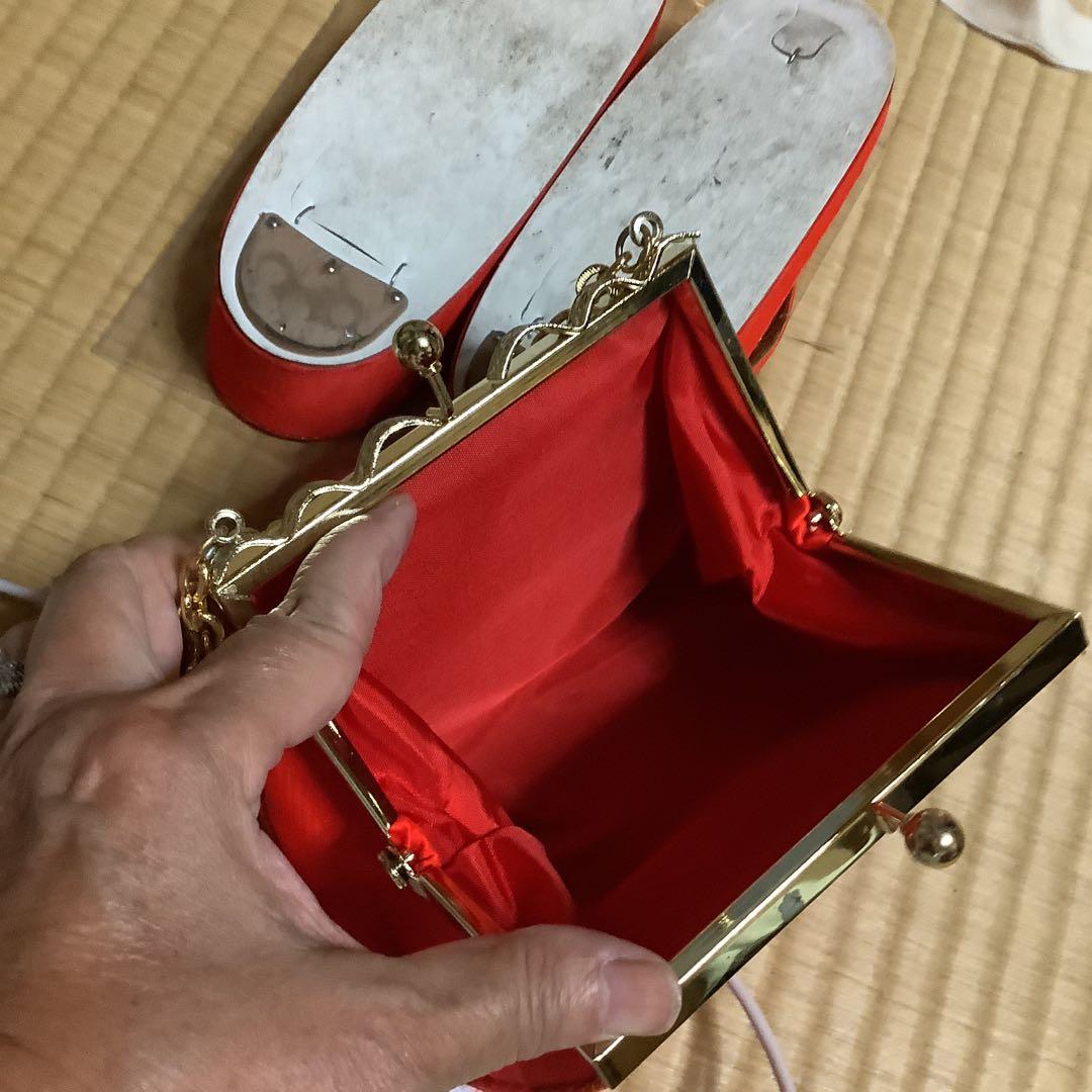 七五三　七歳用フルセット　帯幅18センチ　草履サイズ21センチ