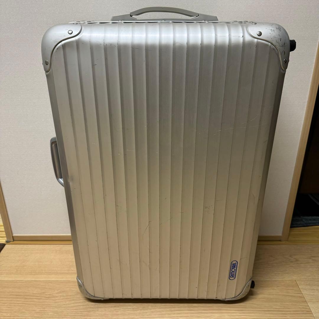 希少！リモワ　トパーズ　青ロゴ　63L 2輪　930.63