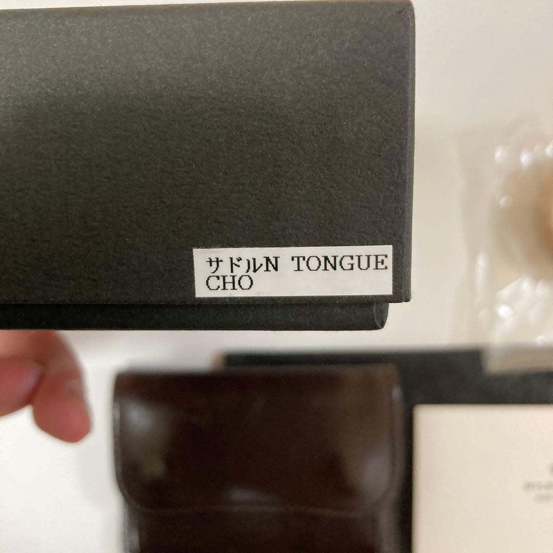 WILD SWANS タング　チョコ　王冠ロゴ　財布