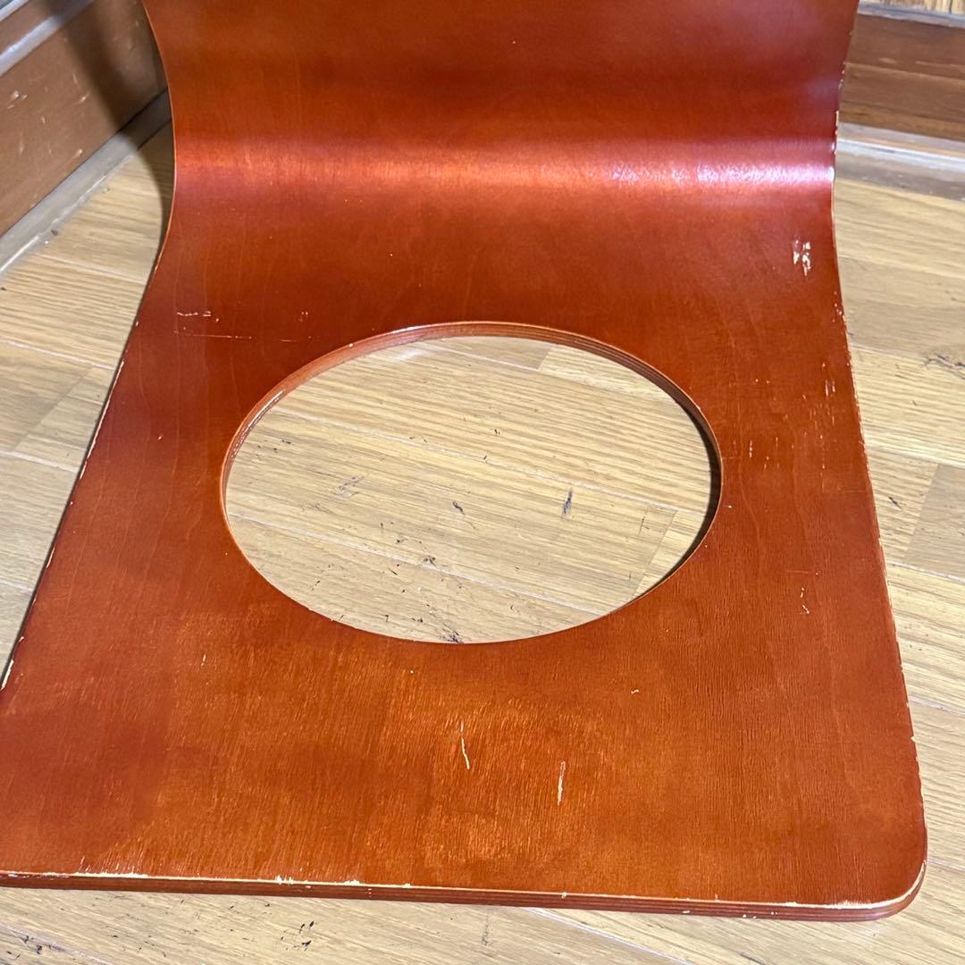 曲げ椅子　座椅子　花柄