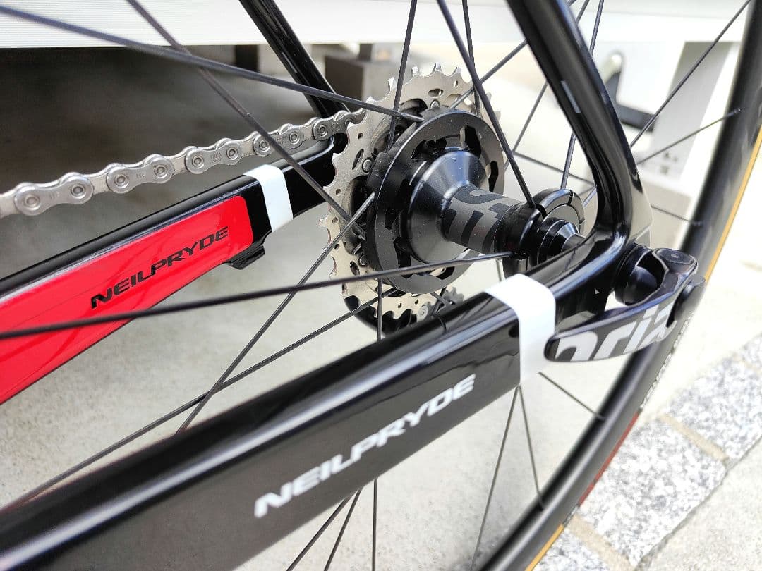 【最終価格！！】ロードバイク　ニールプライドBURA SL　電動仕様　極美品！！