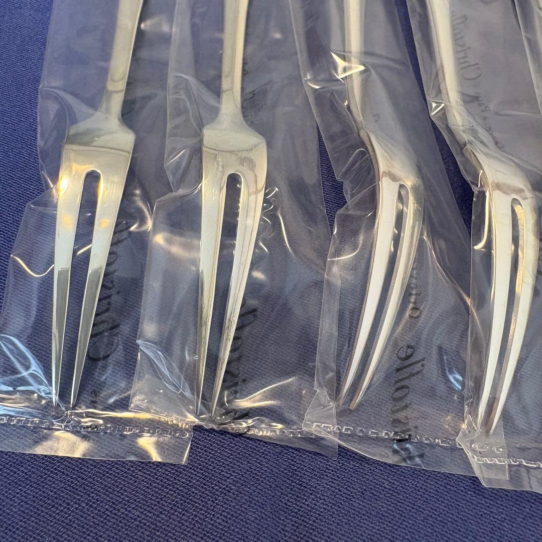 エスカルゴフォーク christofle クリストフル 1箱　6本 新品 未開封