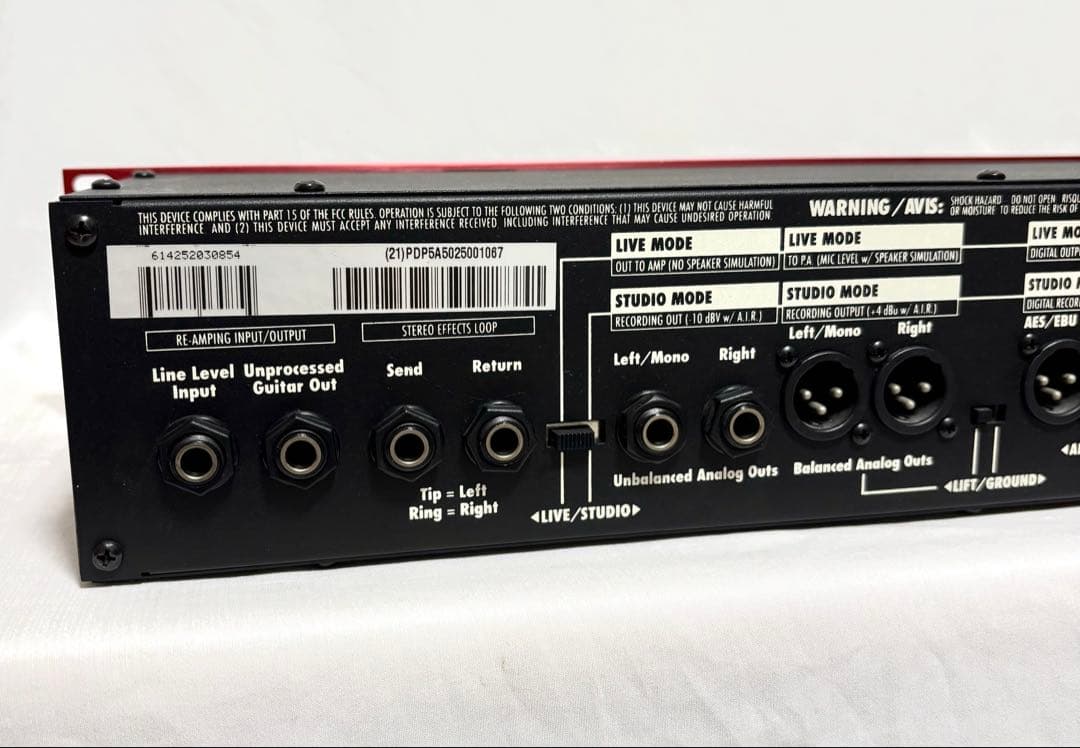 LINE6 マルチエフェクター POD PRO ラックタイプ