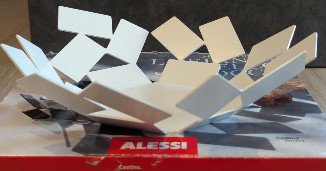 Alessi La Stanza dello Scirocco 白、新品箱傷あり