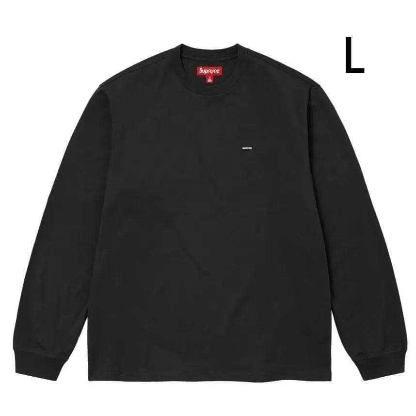 【黒L】 Supreme Small Box L/S Tee