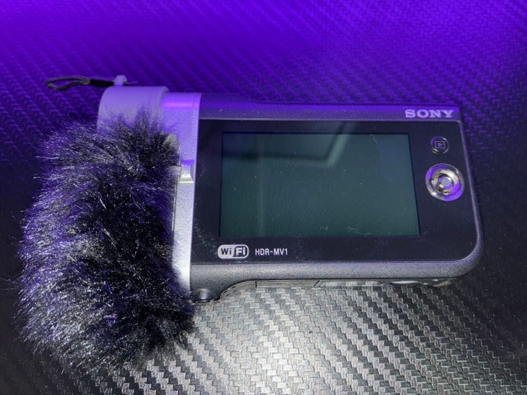 SONY HDR-MV1 Wi-Fi機能付きビデオカメラ