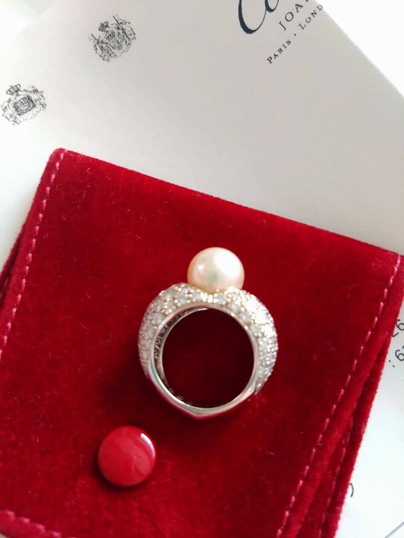 Cartier　ダイヤリング　juliette wg 希少品