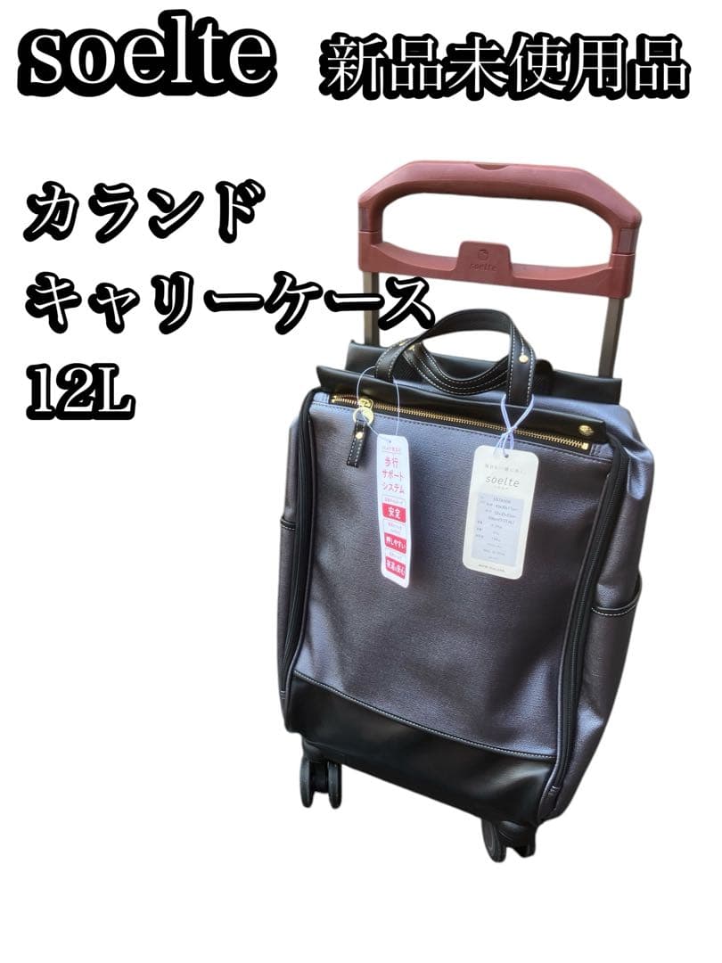 新品未使用　soelte ソエルテ カランド キャリーケース 12L