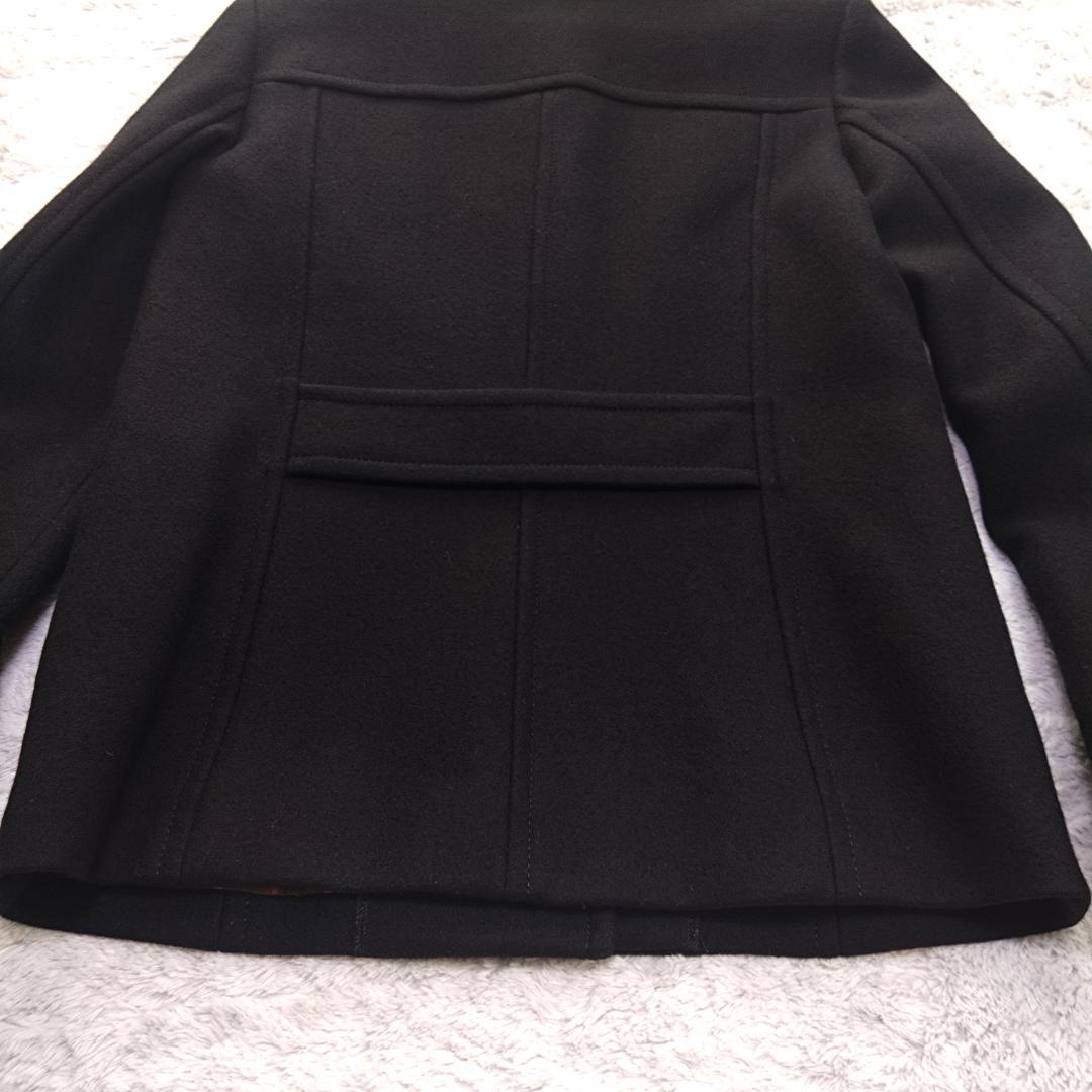 BURBERRY ダッフルコート 40サイズ　L相当　ノバチェック　黒ブラック