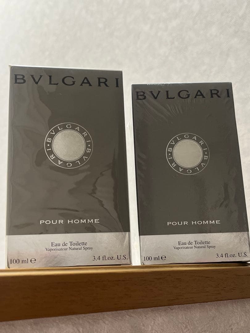①BVLGARI ブルガリ プールオム オード トワレ 100ml 香水2点