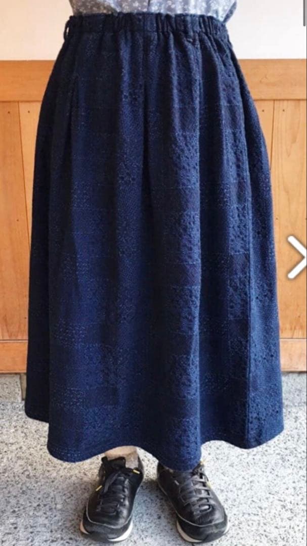 Blue trick ブルートリック　岡山デニム　スカート　インディゴ