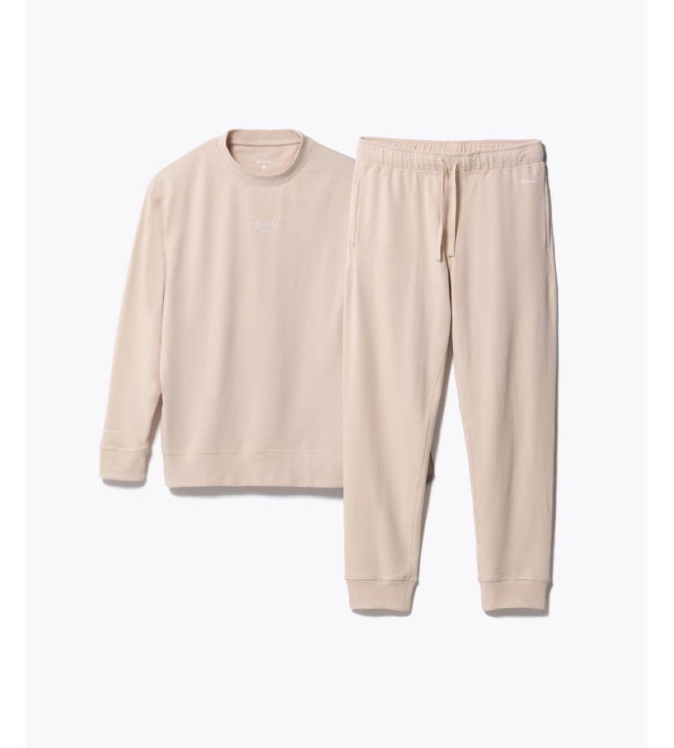 TENTIAL BAKUNE スウェット上下セット M ベージュ