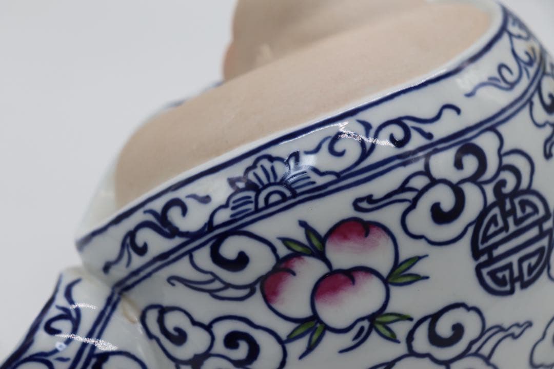 中国　景徳鎮　布袋　磁塑廠出品　送料込み0206