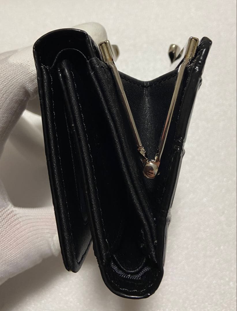 【新品未使用】Vivienne Westwood 三つ折り財布 ブラック