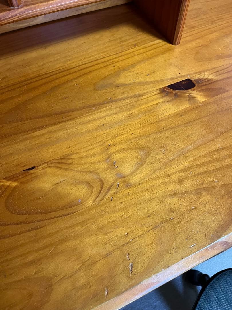 机　勉強机　本棚　引き出し　椅子4点セット