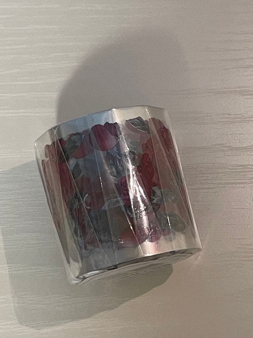 海外PETマステ 赤バラ5本