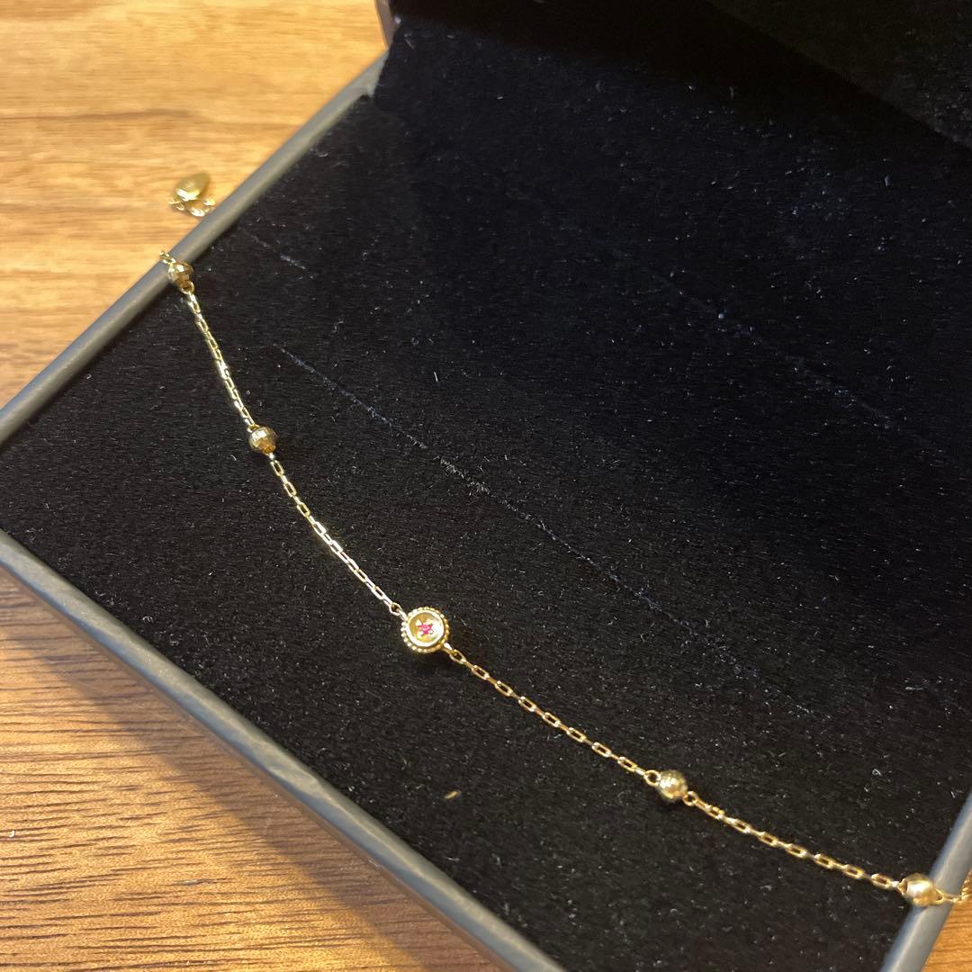 festaria K18YG ダイヤモンド ブレスレット