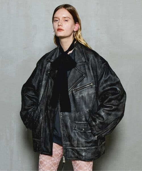 ジャケット・アウター MAISON SPECIAL Leather Riders Jacket