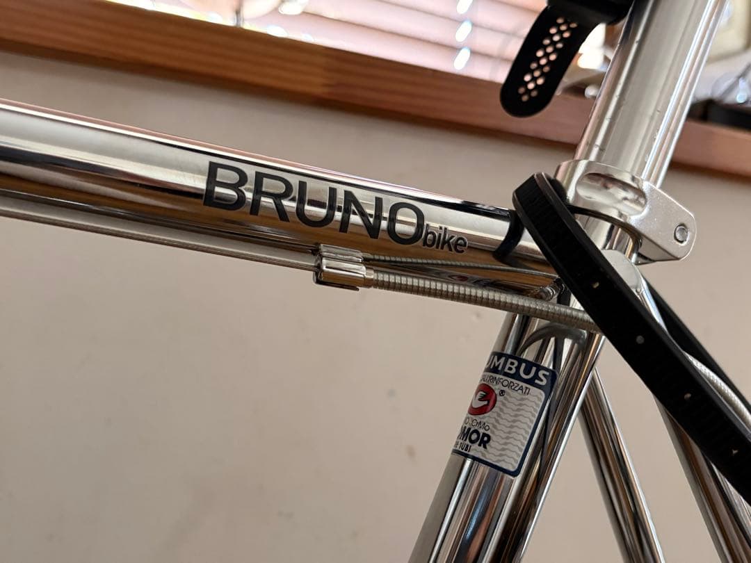 美品 BRUNO ミニベロ ロード クロムプレート 都内引渡し 460サイズ