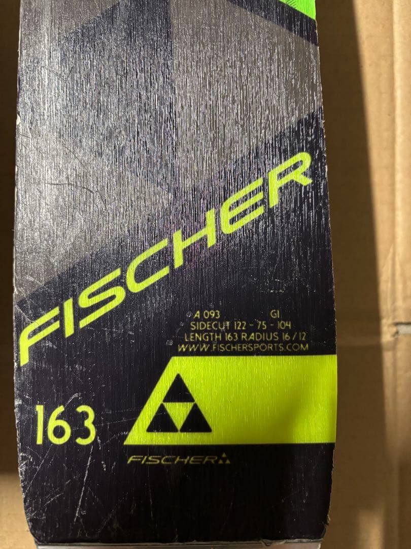 Fischer Progressor 163cm スキー板