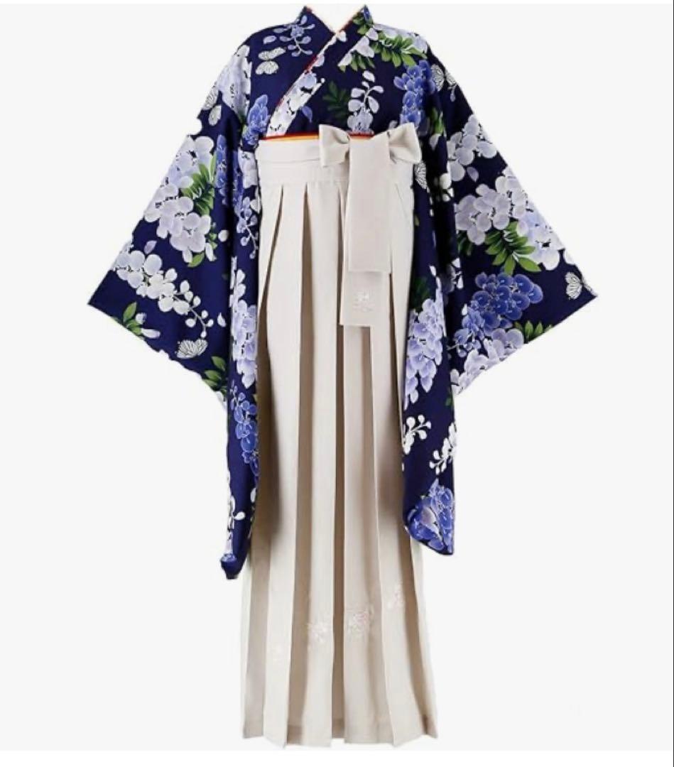 キャサリンコテージ 袴セット+髪飾り+肌襦袢