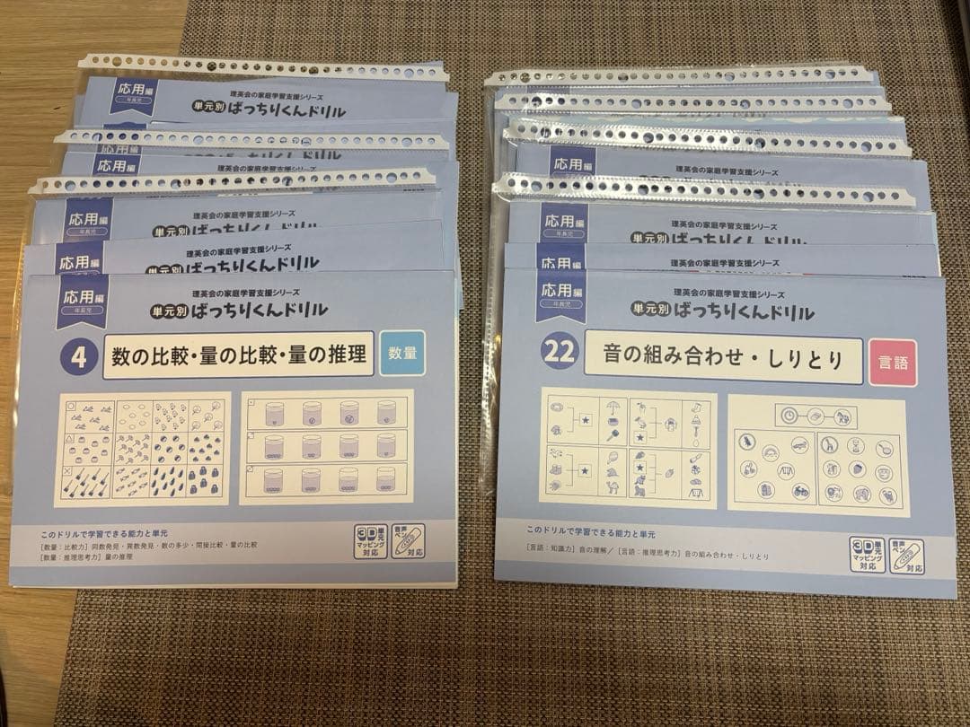 理英会単元別ばっちりくんドリル応用編