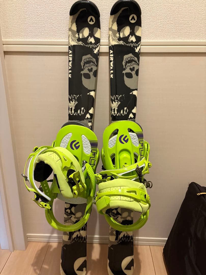 ボードブーツファンスキー　ショートスキー　バードン　フラックス　エアウォーク