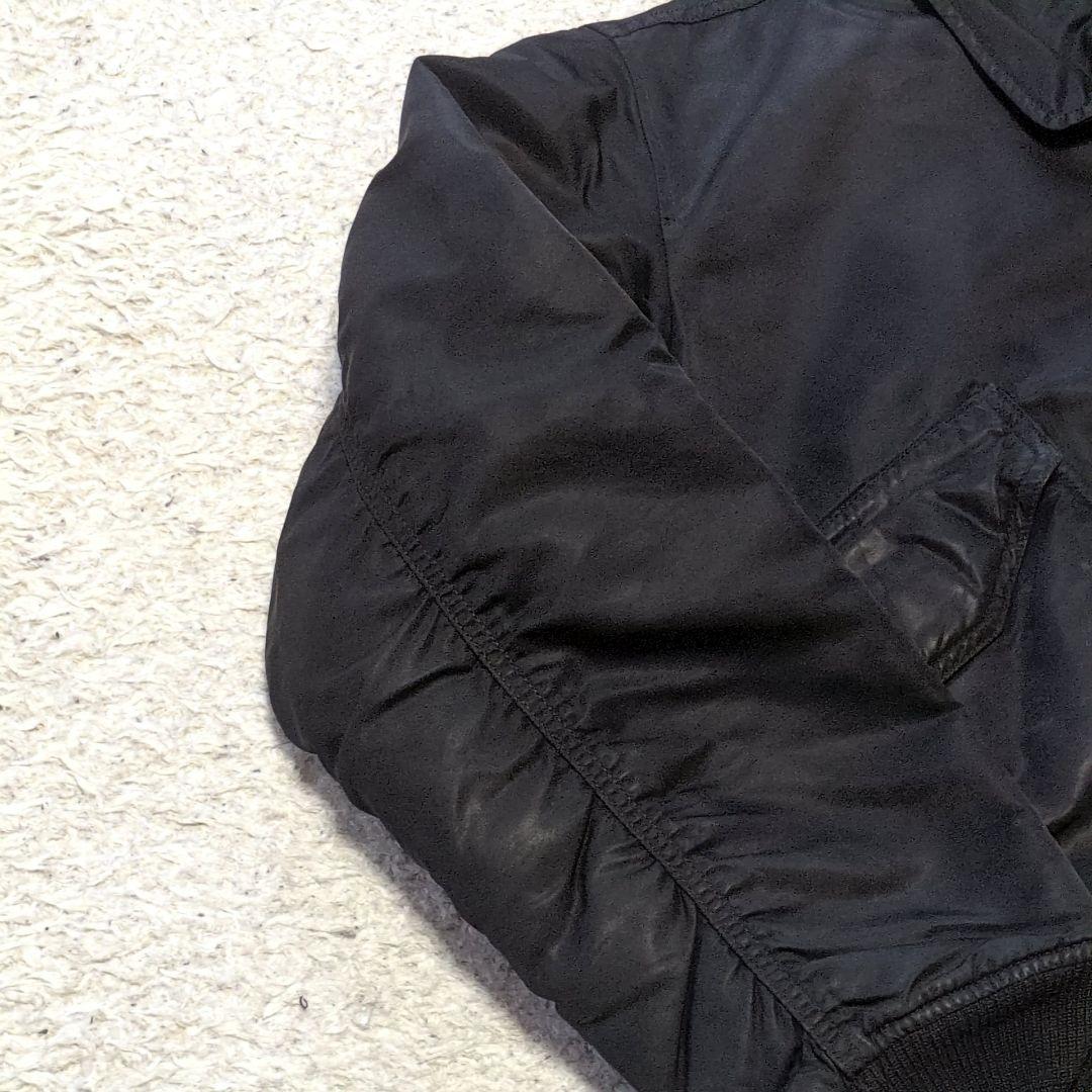 ALPHA INDUSTRIES CWU-45/P フライトジャケット黒