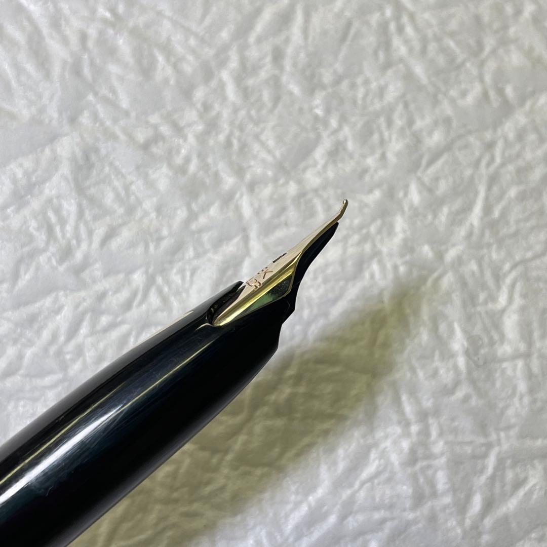 セーラー万年筆 黒壇 加賀蒔絵 田村一舟 18K 中字 長原宣義 長刀研ぎ