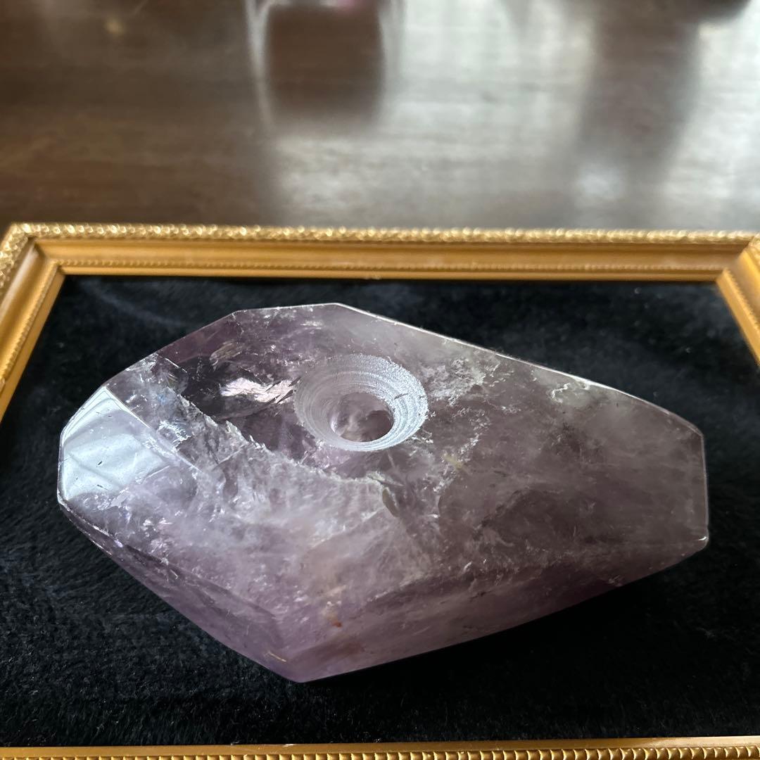 ✨破格✨絶品‼️アメジスト☆噴水☆天然石☆ファウンテン☆秘蔵品⭐︎高さ17㎝⭐︎レア⭐︎