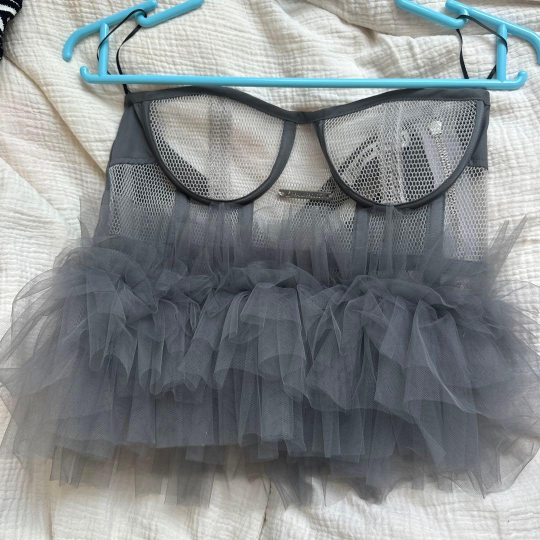 PRANK PROJECT グレー ベアトップ