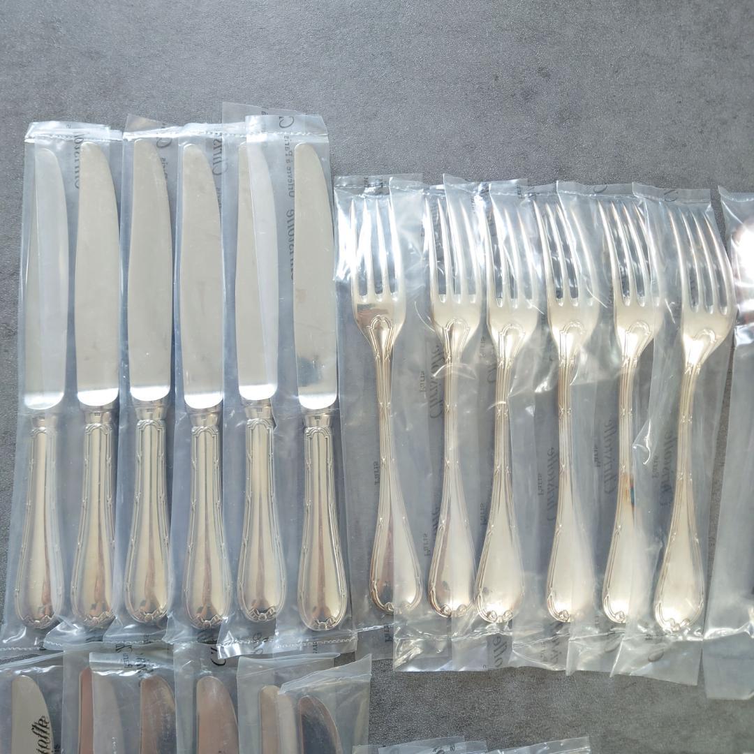 クリストフル リュバン テーブルサイズ デザートサイズ 未開封 36点