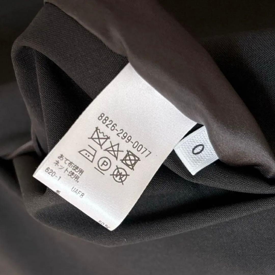 ＜LOEFF＞TW トロピカル スクエア ワンピース ブラック 未使用品