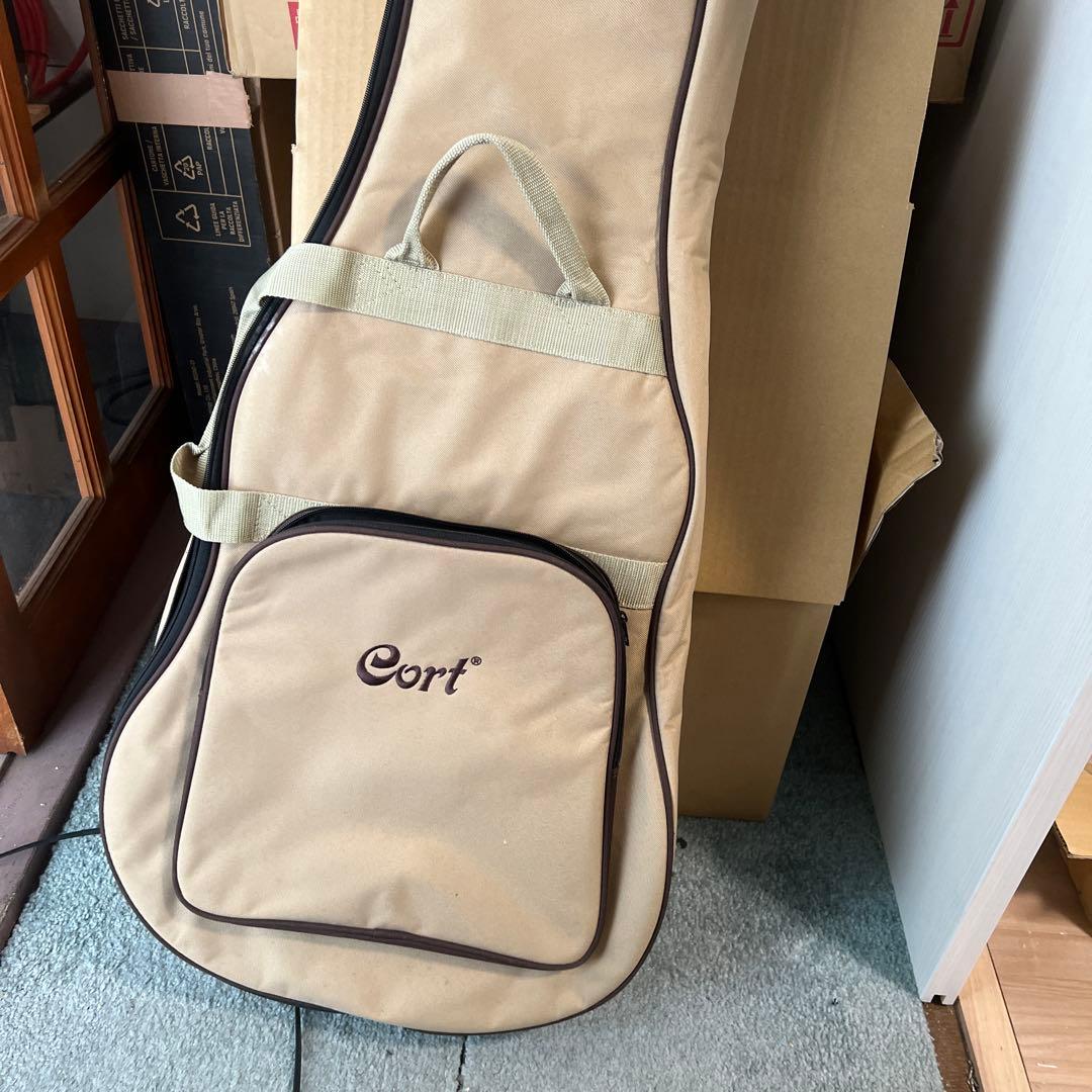 Cort セミアコースティックギター レッド