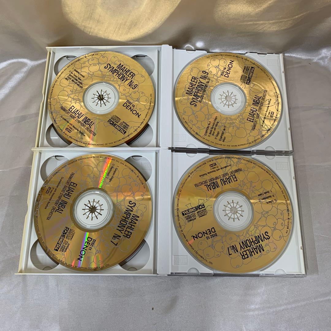 エリアフ・インバル マーラー：交響曲全集/大地の歌(ゴールドディスク)