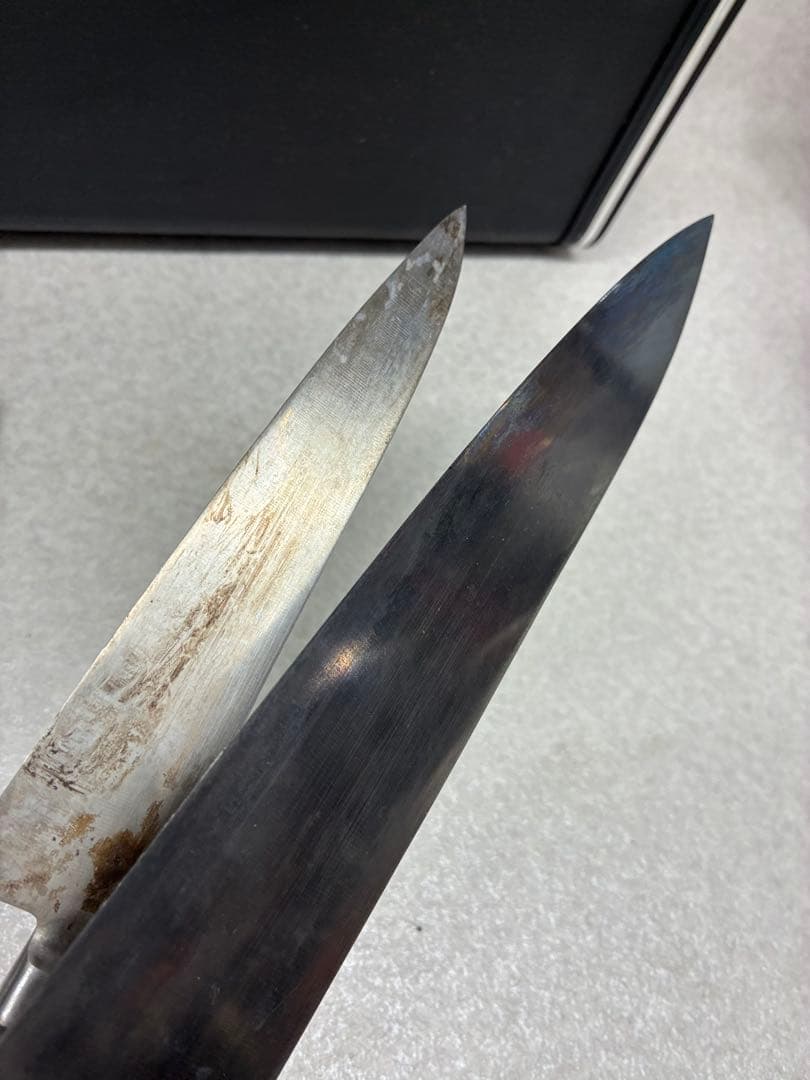 G2）一竿子忠綱 柳刃 出刃 菜切 牛刀 ペティ 箸 5本セット