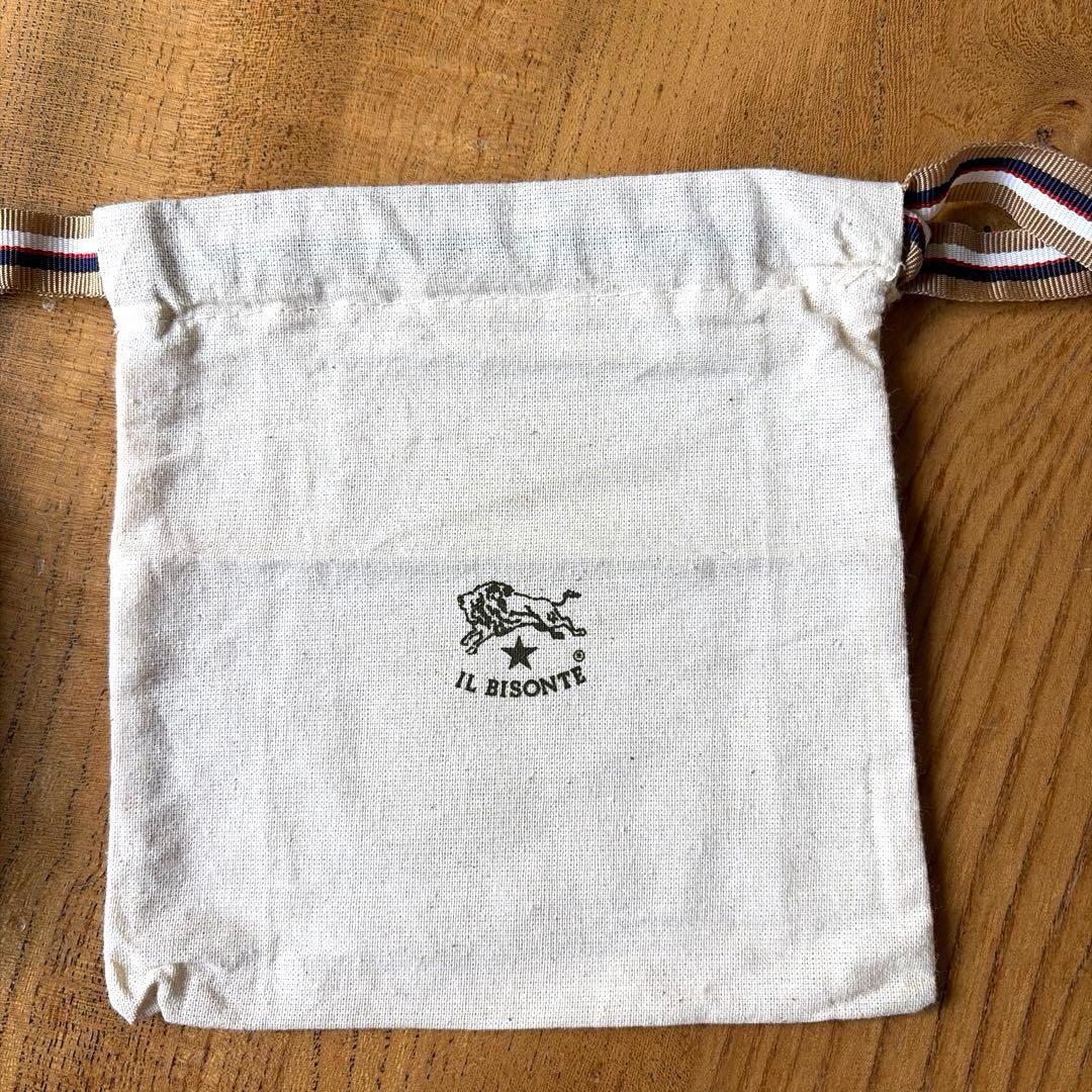 【美品】　イルビゾンテ　ラウンドジップ　ミニ財布　 グレージュ