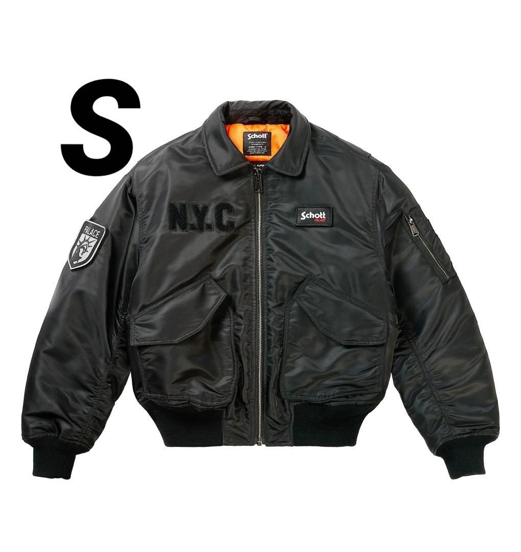 PALACE SCHOTT 90'S フィット ボンバージャケット S